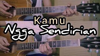 KAMU NGGA SENDIRIAN - TIPE X | Gitar Cover + Drum ( Instrumen )