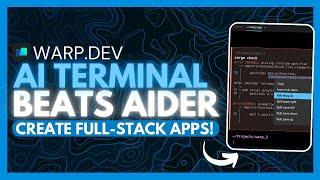 Warp: AI Terminal - FREE AI Coding Agent BEATS Cursor, V0 & Bolt! (Generate Full-Stack Apps!)