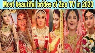 Ranking of top 10 most beautiful bridal look of Zee TV actresses in 2020 || Only Real ||Best Brides