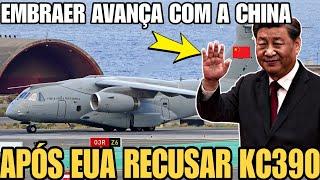 Kc390 para a China? após EUA descartar jato, Brasil autoriza Embraer na Ásia