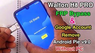 Walton Primo H8 Pro FRP Bypass | Walton H8 Pro Google Account Unlock | Without PC