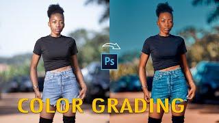 How To Color Grade In Photoshop & Make Photos Pop