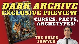 EXCLUSIVE PREVIEW of Pathfinder 2e's Dark Archive: Curses & Pacts (and Archetypes!) (Rules Lawyer)