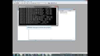 09: Save a S7 Project to the Micro Memory Card of the PLC from Simatic Manager || Step 7