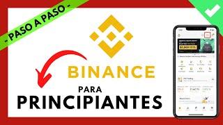 ️ BINANCE para PRINCIPIANTES 2022 ️ 【 COMO OPERAR en Binance 】 Tutorial en Español PASO a PASO 