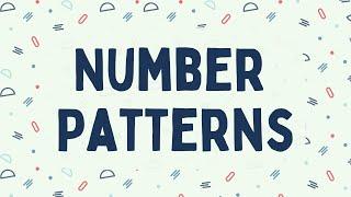 Number Patterns And Answers