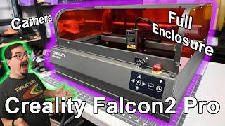 Fully Featured and Fully Enclosed, You need this Laser | Creality Falcon2 Pro Review