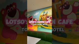 EATING AT LOTSO’S GARDEN CAFE | TOY STORY HOTEL JAPAN #eats #disney #tokyodisney #shorts #toystory