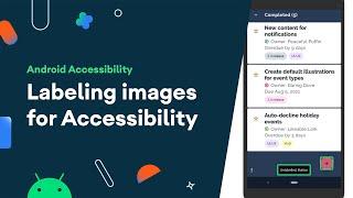 Labeling images for Accessibility