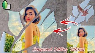 Snapseed - Tutorial Mirror Editing Foto ll Keren