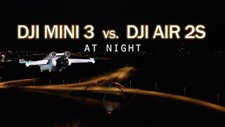 DJI MINI 3 PRO vs. DJI AIR 2S - NIGHT SHOT 4K (10bit D-Cinelike)