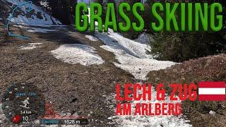 [4K] Ski Arlberg, Skiing Lech to Zug on Patchy Snow, Austria, GoPro HERO11