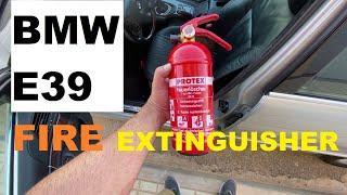 Fire Extinguisher - BMW E39 (Straight Install)