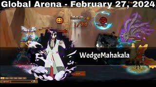 Global Arena - February 27, 2024 ► Unlimited Ninja |Ninja Classic |Anime Ninja | Ninja World Online