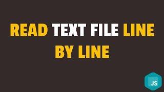 How to Read Text File in Javascript Line By Line