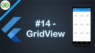 #14 - GridView #CodeAndroid #Flutter