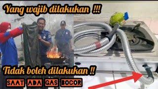 Edukasi cara penanganan kompor terbakar,gas bocor dll.. simak sampai habis 