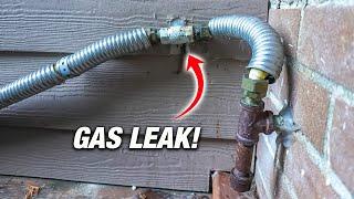 How To Find & Fix GAS LEAKS Inside Your Home! Many Don't Know About These STEPS!