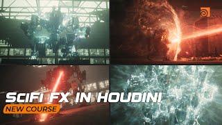 SCI FI FX In Houdini Course Trailer | By Legendary FX Supervisor Omar Meradi