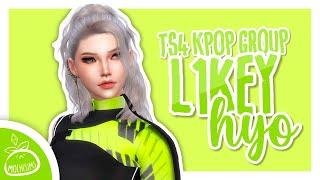 hyo (박효성) L1KEY  the sims 4 cas + download/full cc list