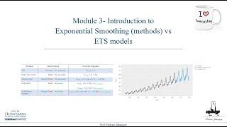 Module 3- part 0- Introduction to exponential smoothing methods vs ETS models