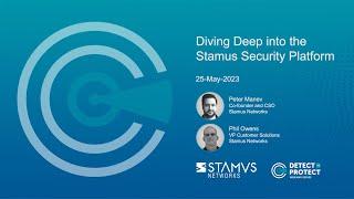 WEBINAR: Diving Deep into Stamus Security Platform