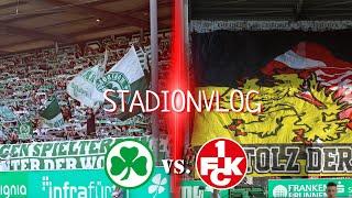  NIEDERLAGE in der NACHSPIELZEIT! | SpVgg Fürth - 1. FC Kaiserslautern | Stadionvlog