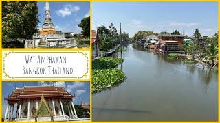 Wat Amphawan - Ayutthaya Era Temple - Bangyai Nonthaburi Province - Thailand 2024