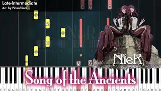 [Late-Intermediate] Song of the Ancients - NieR | Piano Tutorial