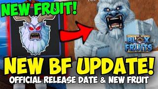 New YETI FRUIT & New Christmas Update OFFICIAL RELEASE DATE! Blox Fruits Update Part 2