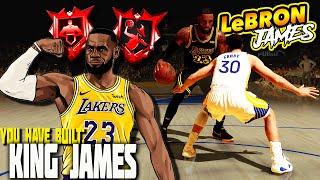 The POWER Of A LeBRON JAMES Build In NBA 2K25 / OFFICIAL 6'9 LeBRON James Build HOF Strong Handles