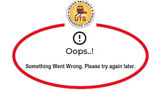 How To Fix UTS Apps Oops Something Went Wrong Please Try Again Later Error