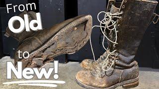 Vintage Red Wing Boot Restoration | Total Shoe Makeover