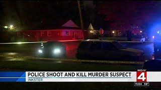 Police shoot and kill murder suspect in Inkster