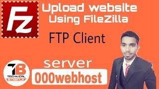 Upload a complete Website on server using FileZilla || FileZilla Tutorial [Hindi/Urdu]