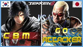 Tekken 8  CBM (Clive) Vs Go Attacker (Raven)  High Level Gameplay