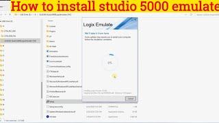 How to install studio 5000 emulate || Studio 5000 emulate || studio 5000 Emulator | 