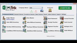 How to import Sales with inventory data from Excel to Tally Software | Excel to tally Software