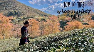 Top ten tips when travelling to Sapa