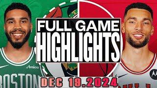 Boston Celtics VS Chicago Bulls FULL Game  Highlights Dec 19,2024 NBA Season 2024