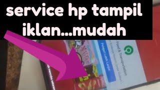 cara service hp muncul iklan di layar...mudah sekali