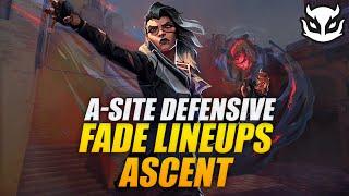 Fade Ascent Lineups // A-Site Defensive Lineups