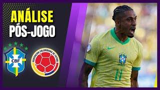 BRASIL 1 X 1 COLÔMBIA | ANÁLISE PÓS-JOGO