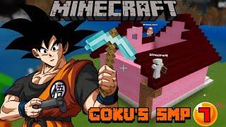 BUILDING KAME HOUSE! | Goku's Minecraft SMP Episode 7