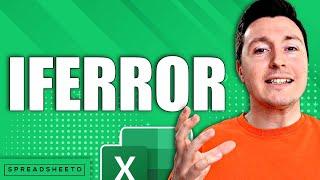 How to use the IFERROR function in Excel (to change errors!)