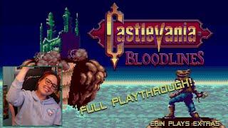 Castlevania: Bloodlines (Sega Genesis) Full Game - Erin Plays Extras