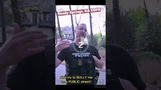 #shorts Cardi  B's BULLY security and Police get SHUT DOWN by informed citizen!!!