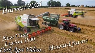 Harvest 2024 - Howard Farms | New!!! Class lexion 7500, Class lexion 650, Case Puma 225