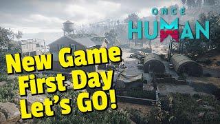 Once Human - Release Day - New Game - New Character - Let's Go!