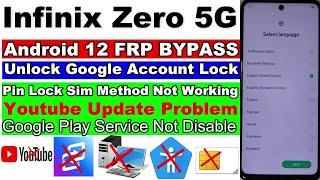 Infinix Zero 5G FRP Bypass Android 12 Without Pc | infinix Zero Google Account Lock Remove 2024